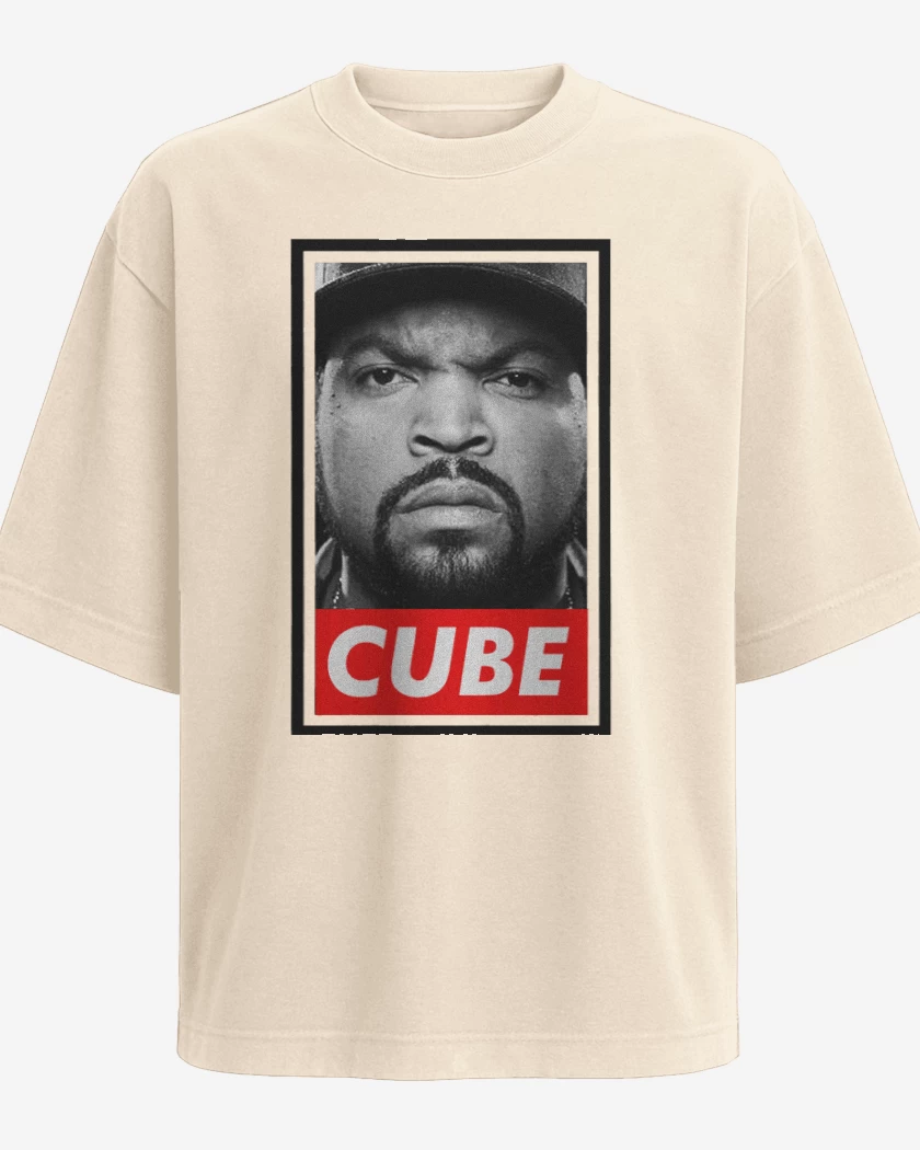 Polera Oversize Beige de Cube