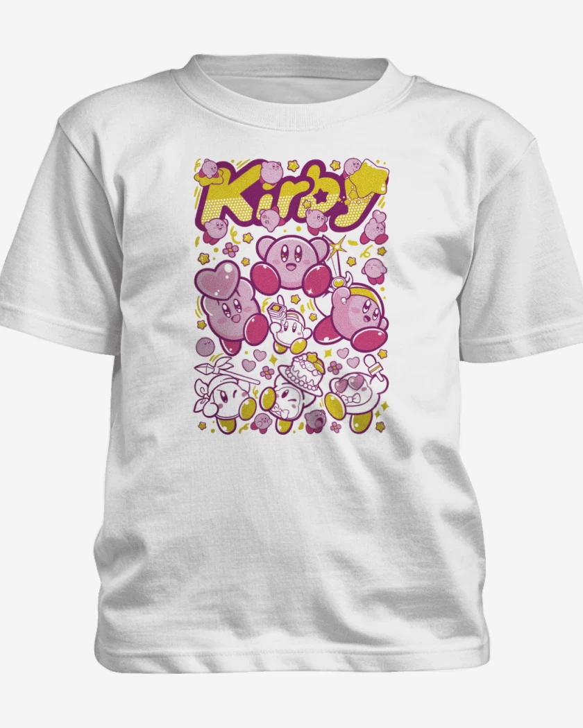 Polera de niño Blanco de Guerrero Kirby B