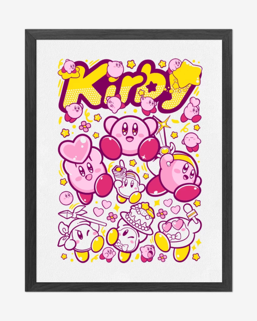 Cuadro decorativo Blanco de Guerrero Kirby B