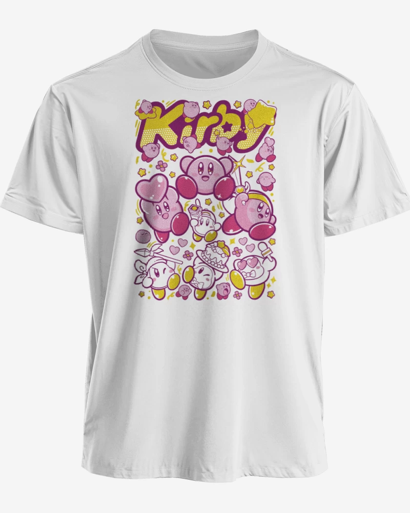 Polera premium Blanco de Guerrero Kirby B