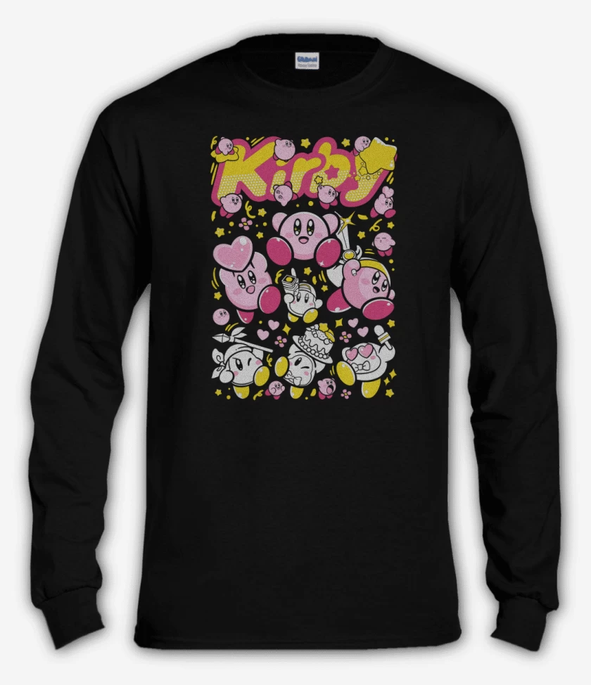 Polera manga larga Guerrero Kirby N