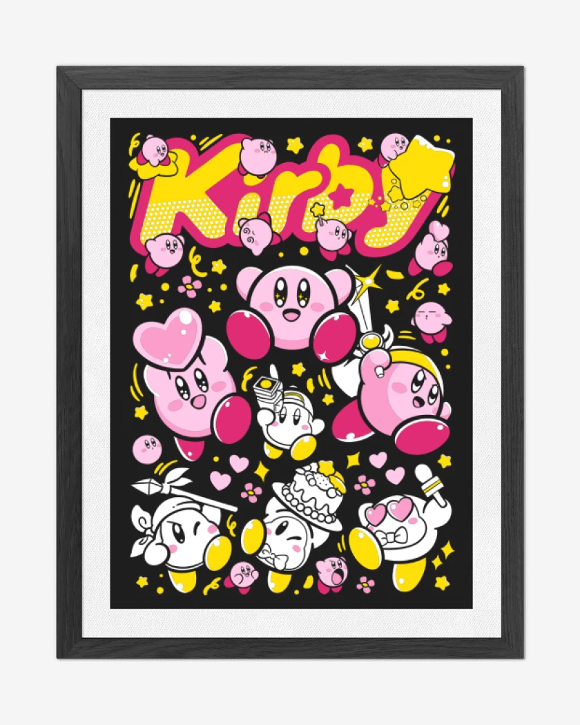 Cuadro decorativo Negro de Guerrero Kirby N