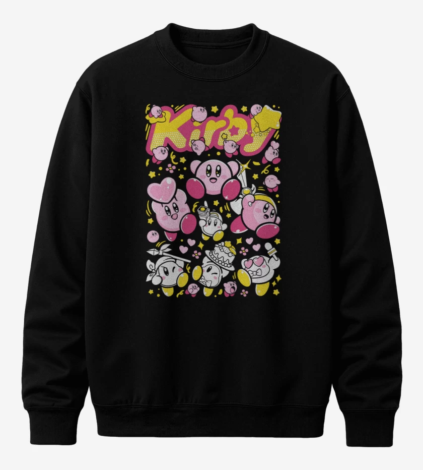 Poleron polo Negro de Guerrero Kirby N