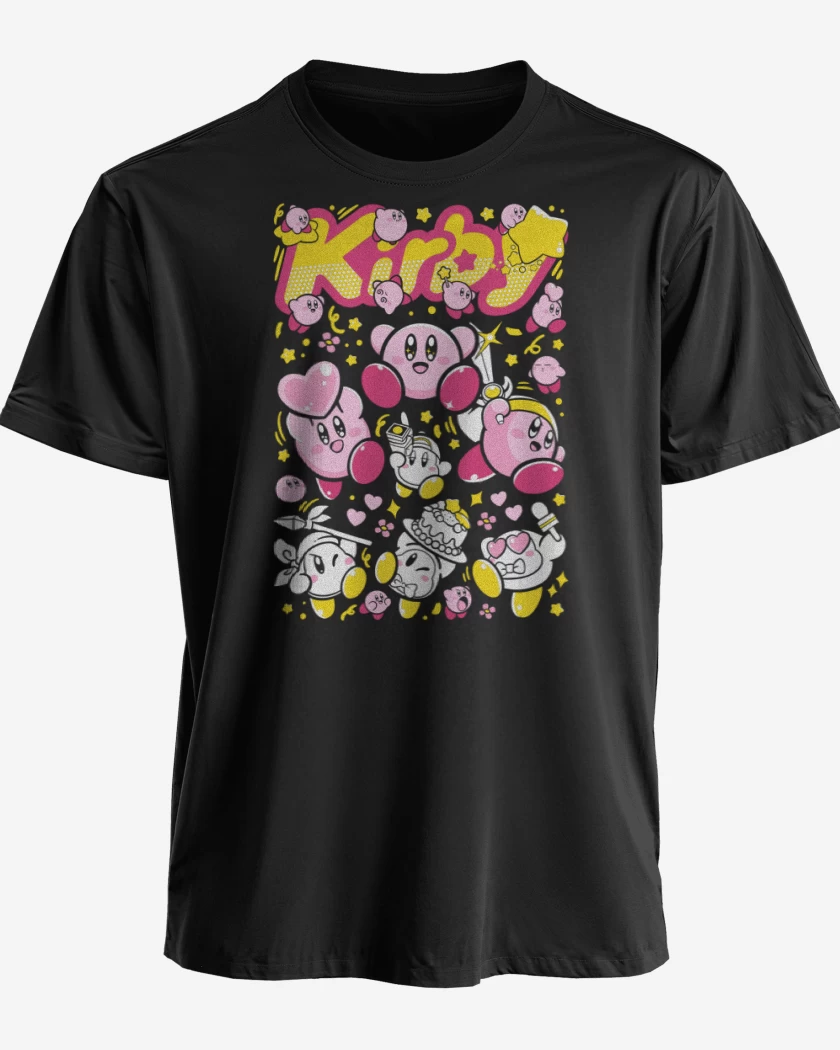 Polera premium Negro de Guerrero Kirby N