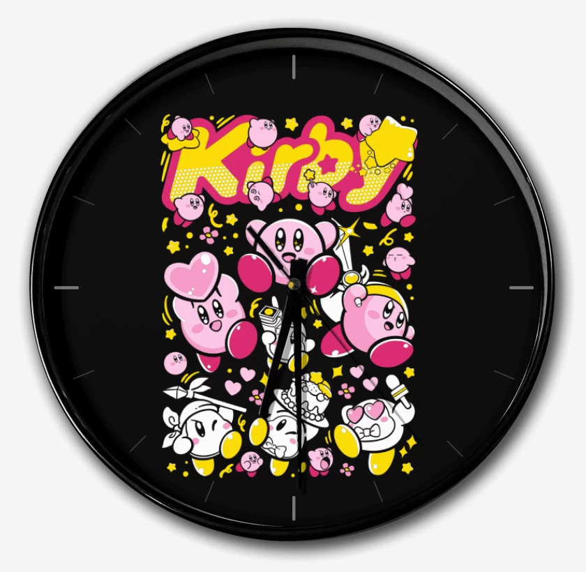 Reloj Negro de Guerrero Kirby N