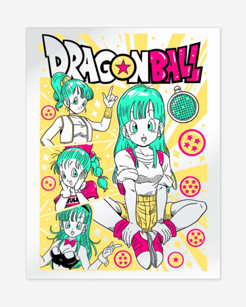 Print metalico DB Bulma B