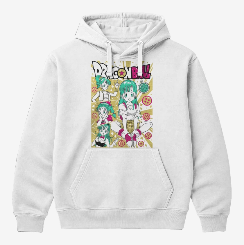 Polerón Canguro Blanco de DB Bulma B