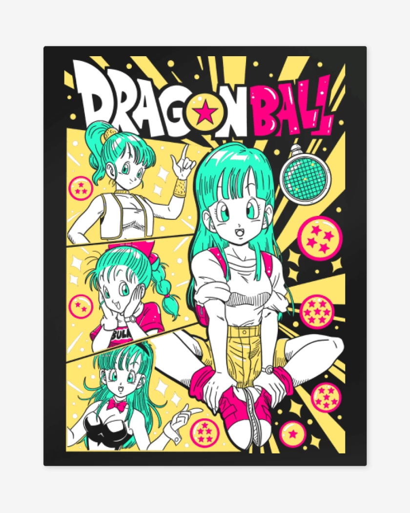 Print metalico DB Bulma N