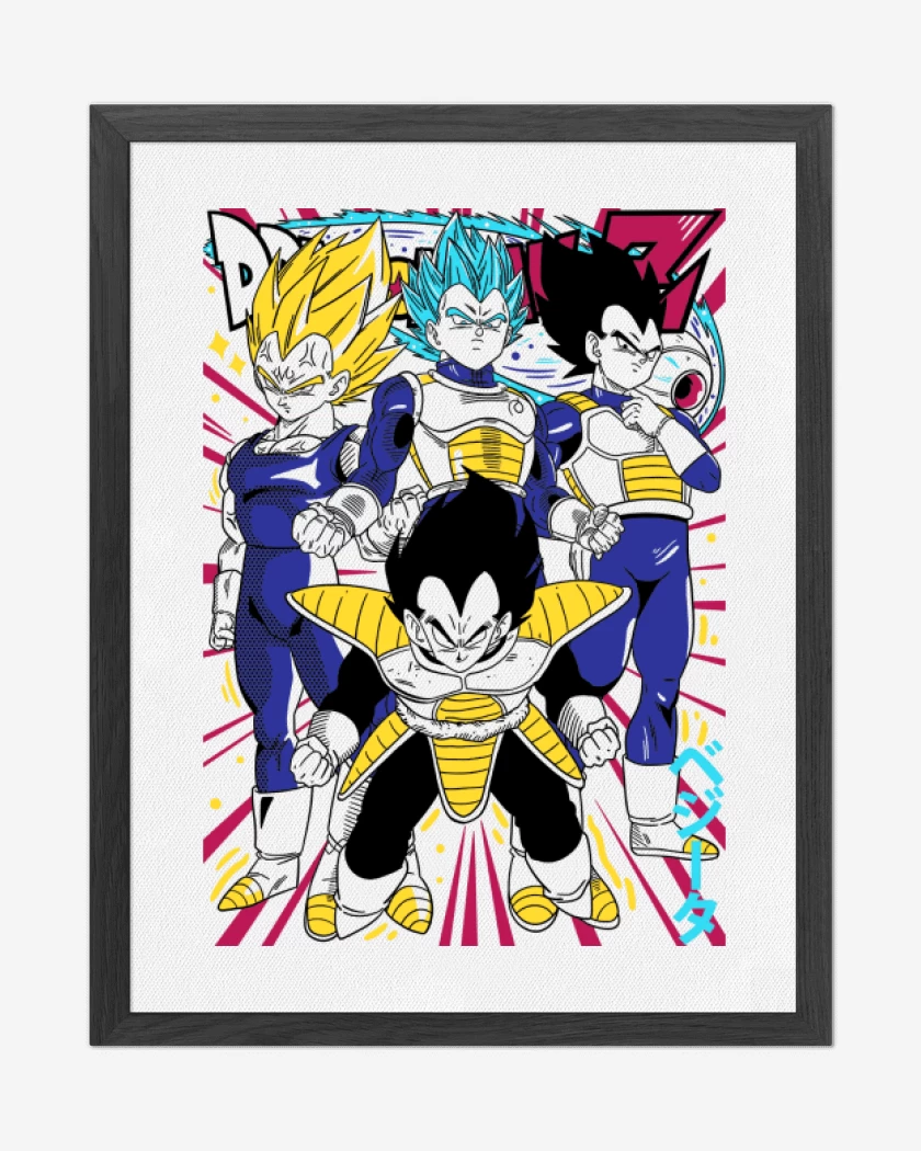 Cuadro decorativo Blanco de Vegetas B
