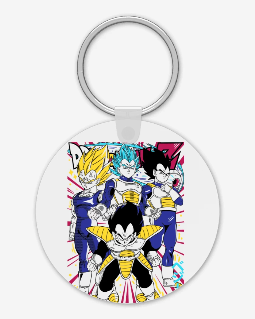 Llavero Blanco de Vegetas B