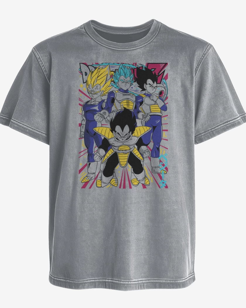 Polera desgastada Vegetas B