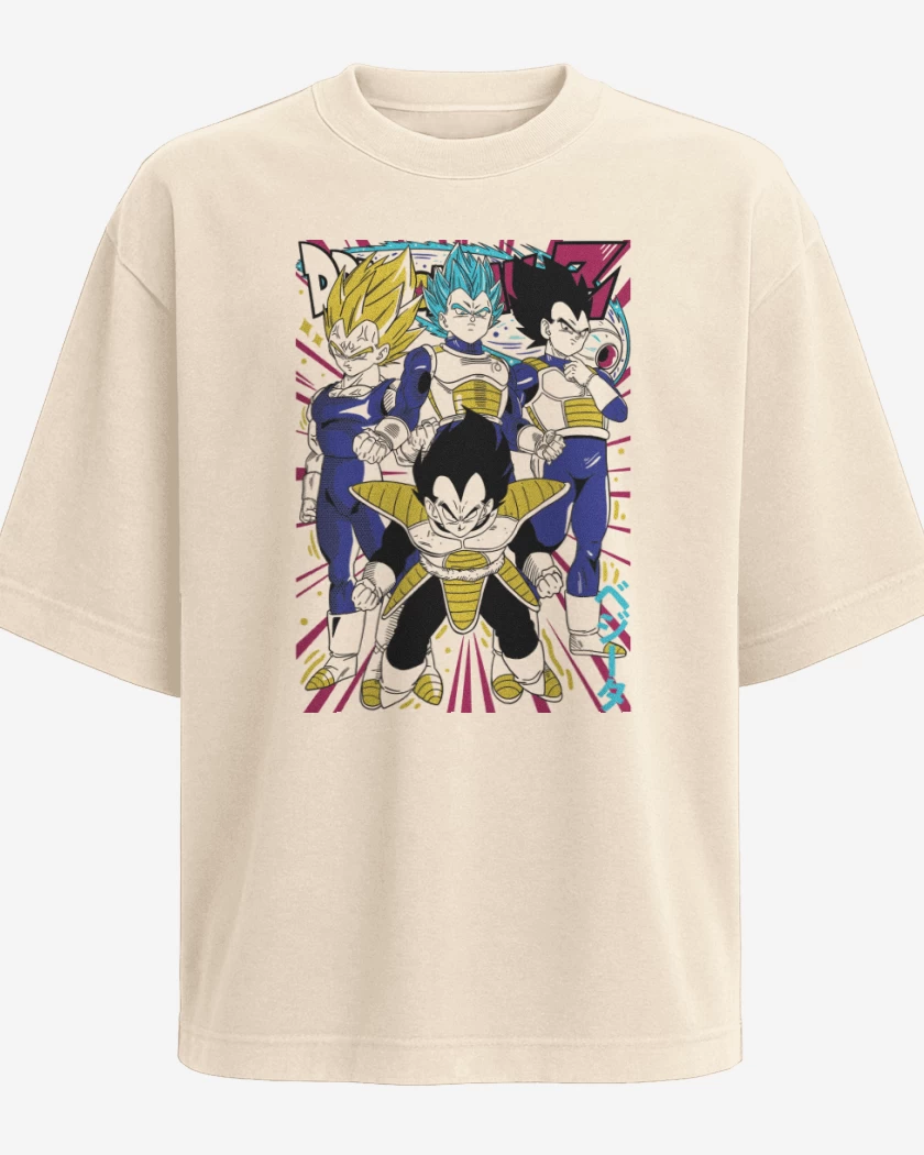Polera Oversize Beige de Vegetas B