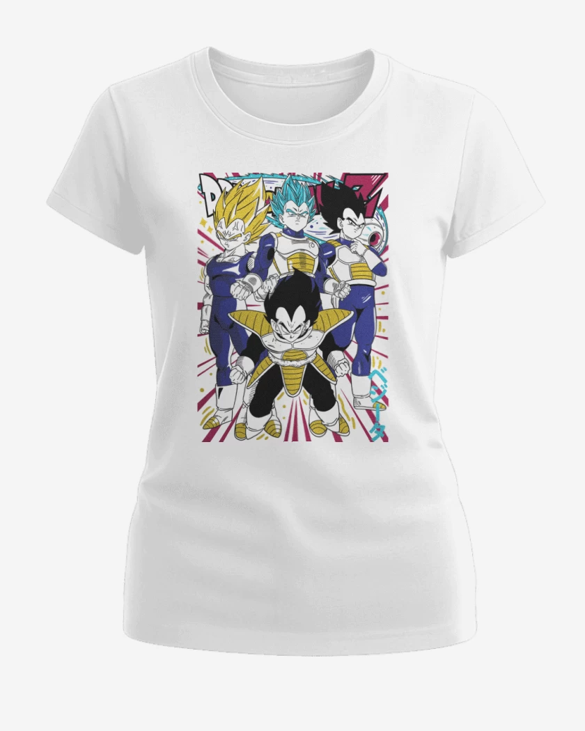 Polera de Mujer Blanco de Vegetas B
