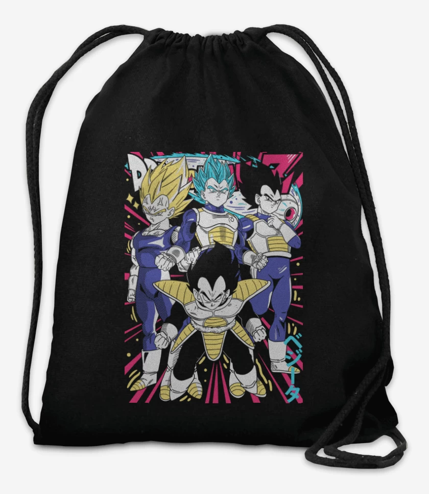 Mochila Negro de Vegetas N