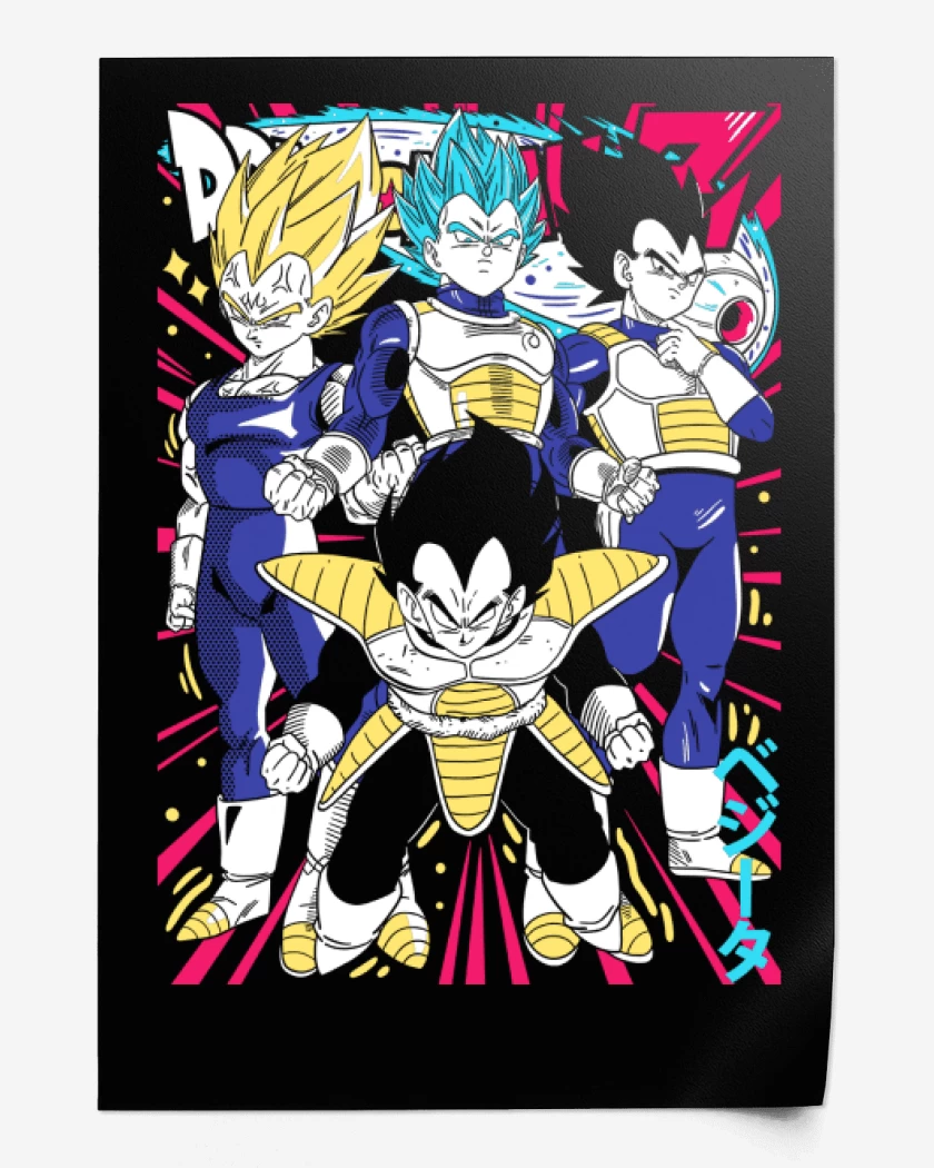 Print Vegetas N