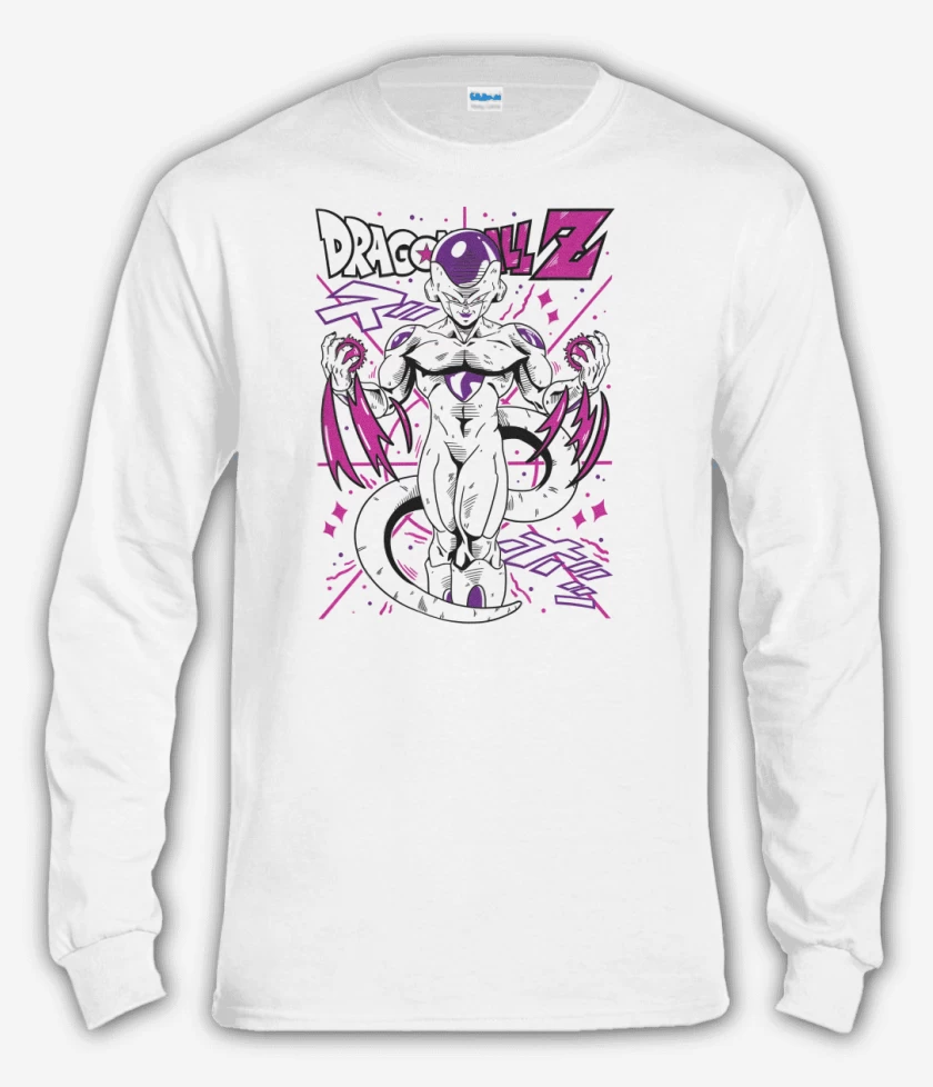 Polera manga larga Blanco de Freezer Final Form B