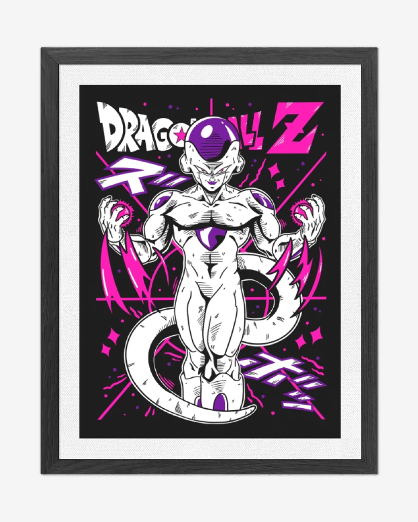 Cuadro decorativo Negro de Freezer Final Form N