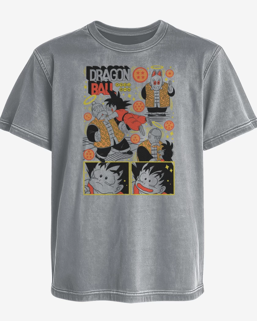 Polera desgastada Abuelito Son Gohan B