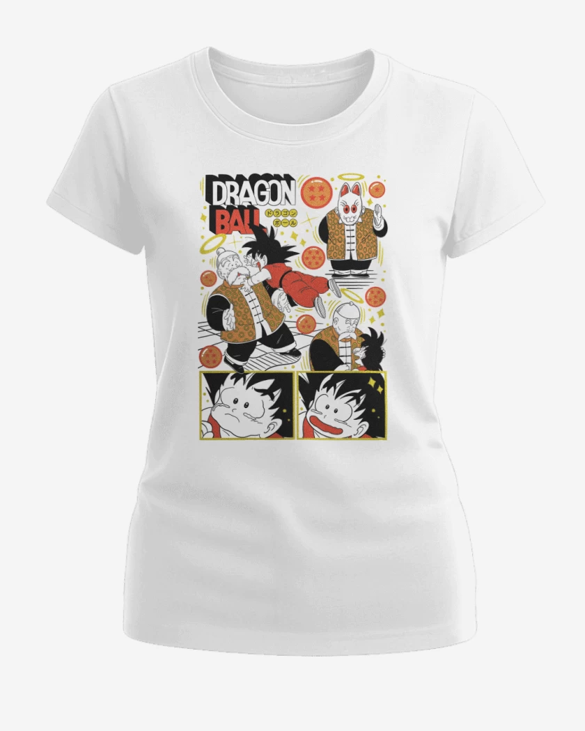 Polera de Mujer Abuelito Son Gohan B