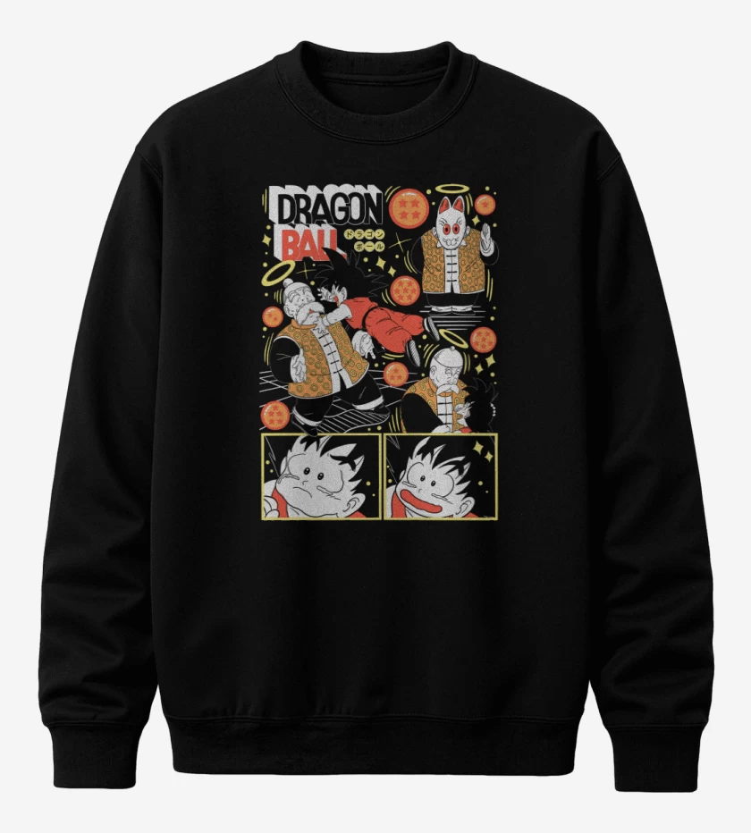 Poleron polo Abuelito Son Gohan N