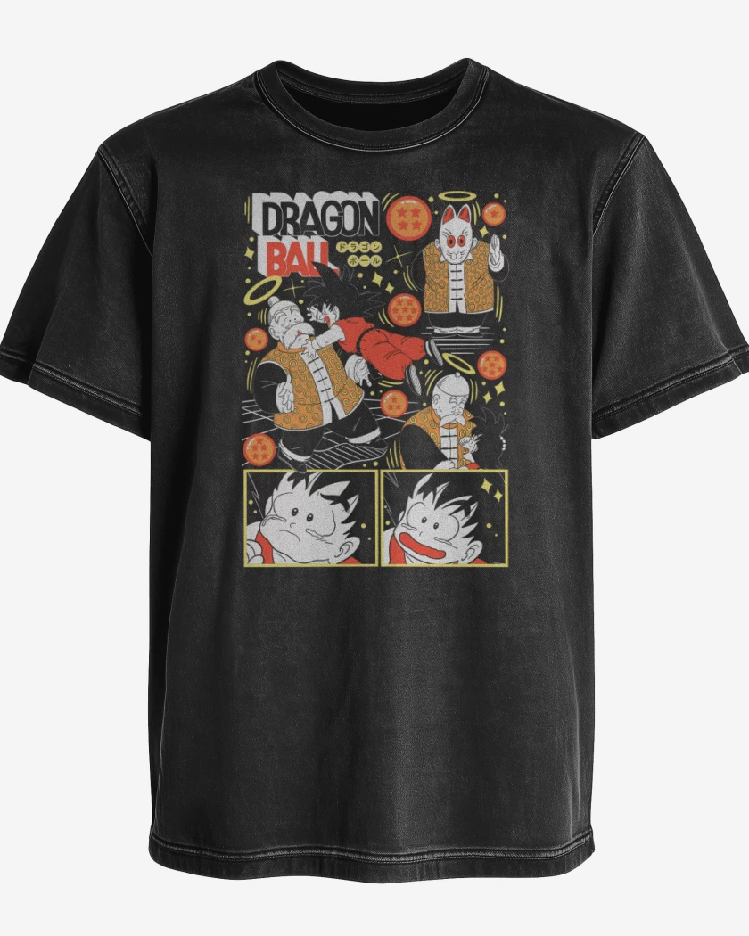 Polera desgastada Abuelito Son Gohan N