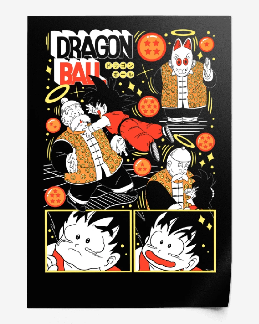 Print Abuelito Son Gohan N