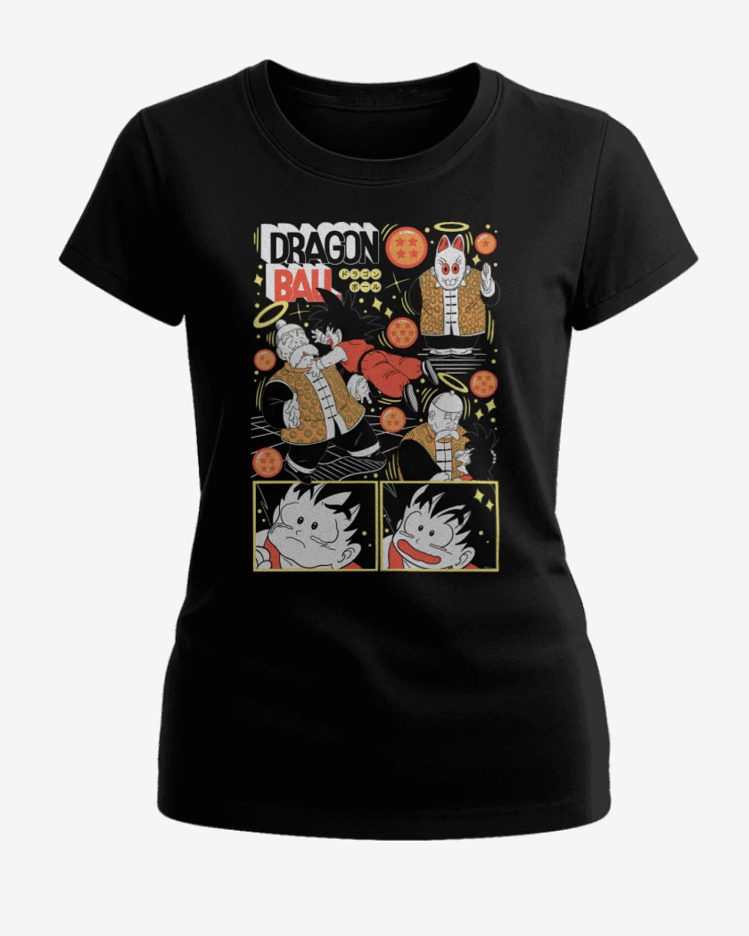 Polera de Mujer Abuelito Son Gohan N