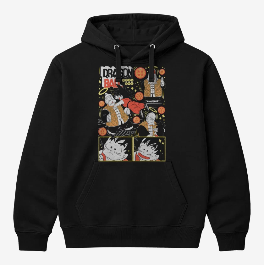 Polerón Canguro Abuelito Son Gohan N
