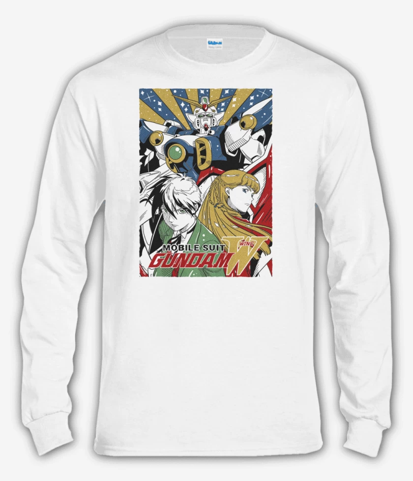 Polera manga larga Gundam Wing B
