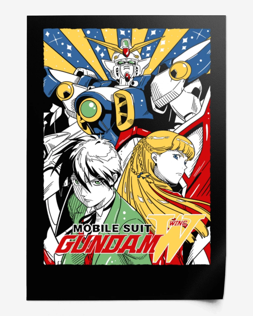 Print Gundam Wing N