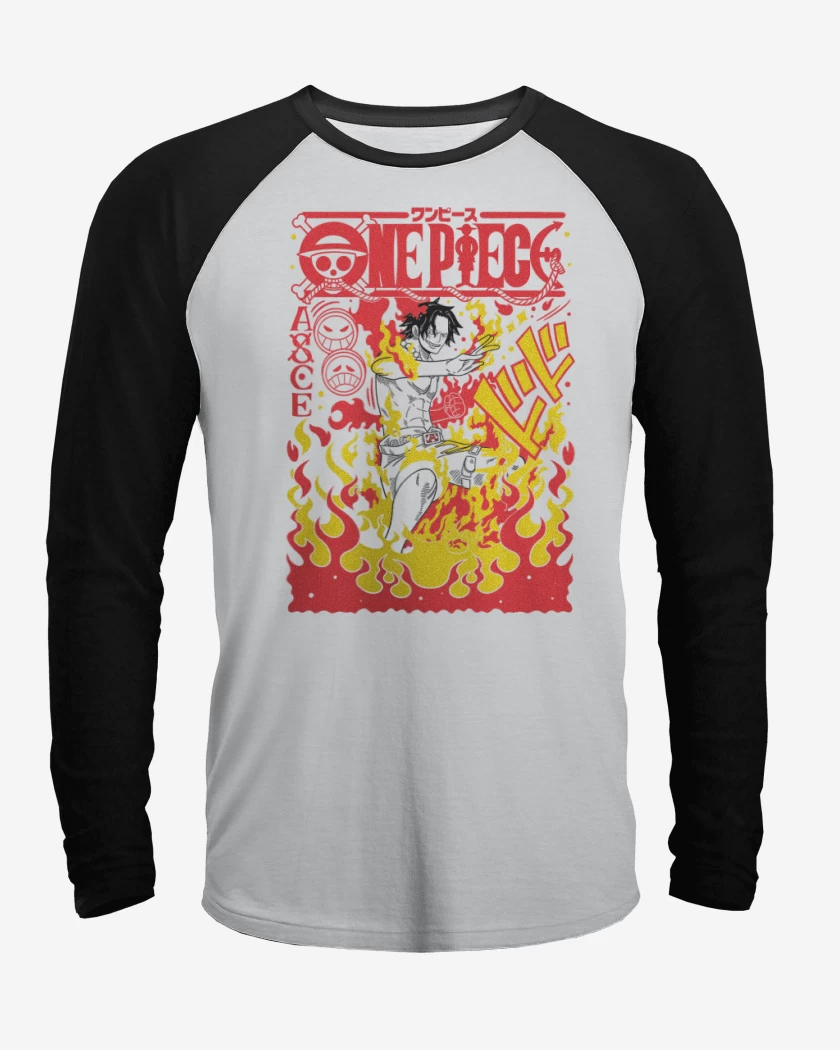 Polera Raglan Ace Portgas B