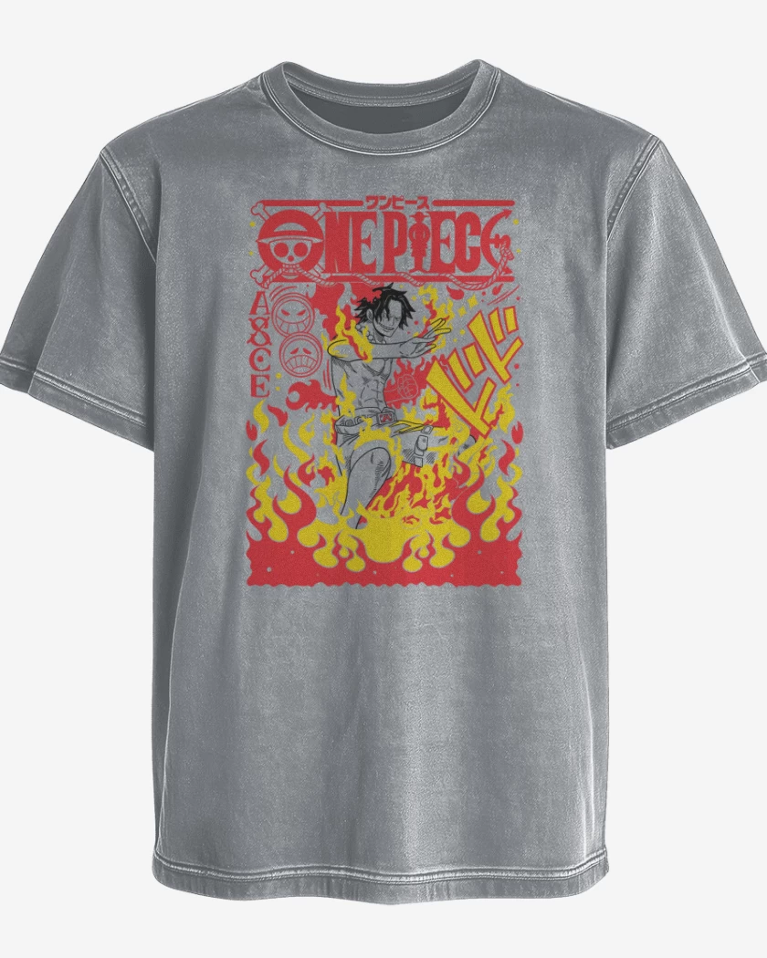 Polera desgastada Ace Portgas B