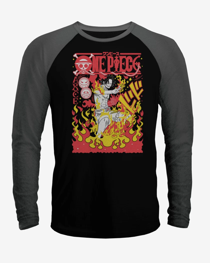 Polera Raglan Ace Portgas N