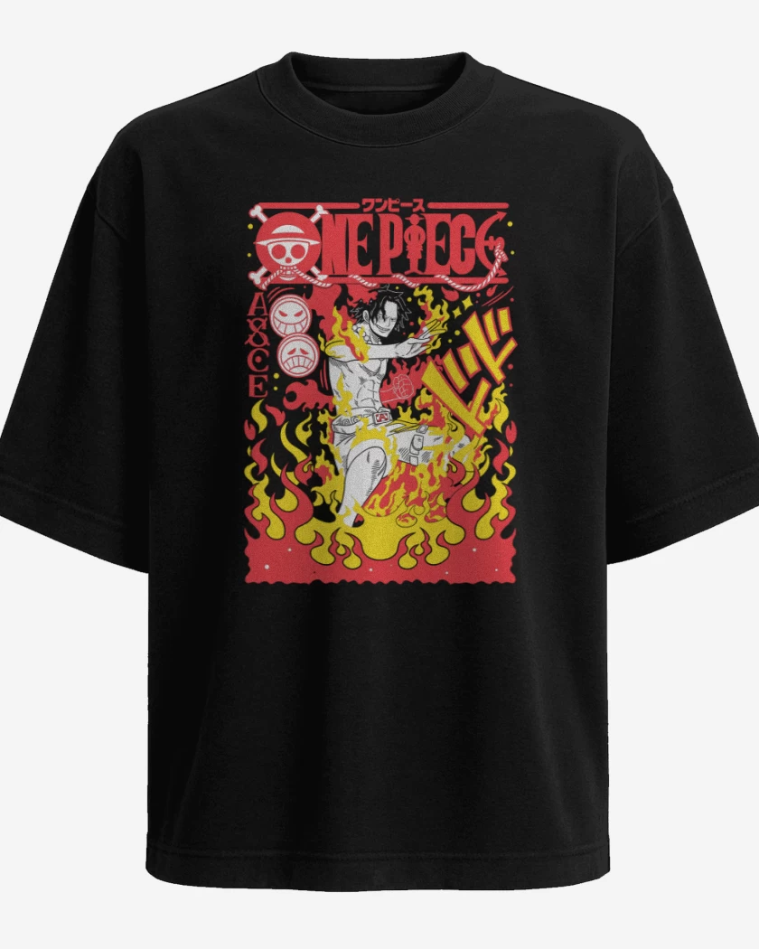 Polera Oversize Ace Portgas N