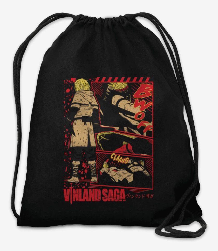 Mochila Negro de Thorfinn B