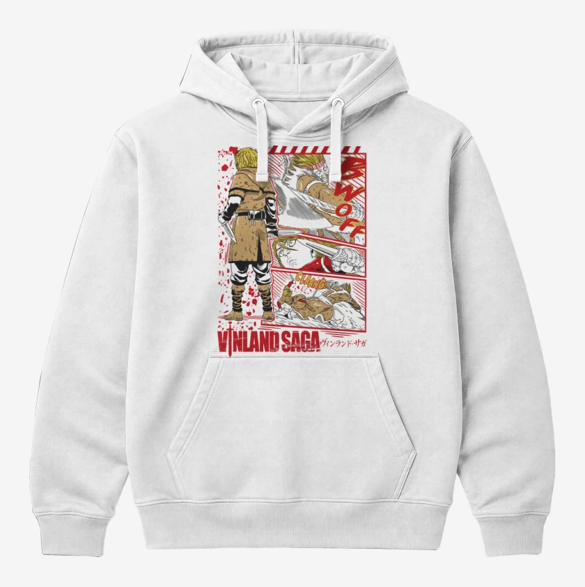 Polerón Canguro Blanco de Thorfinn B