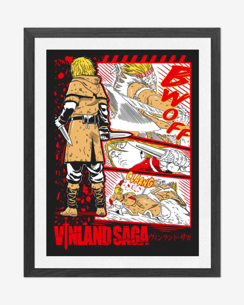 Cuadro decorativo Negro de Thorfinn N
