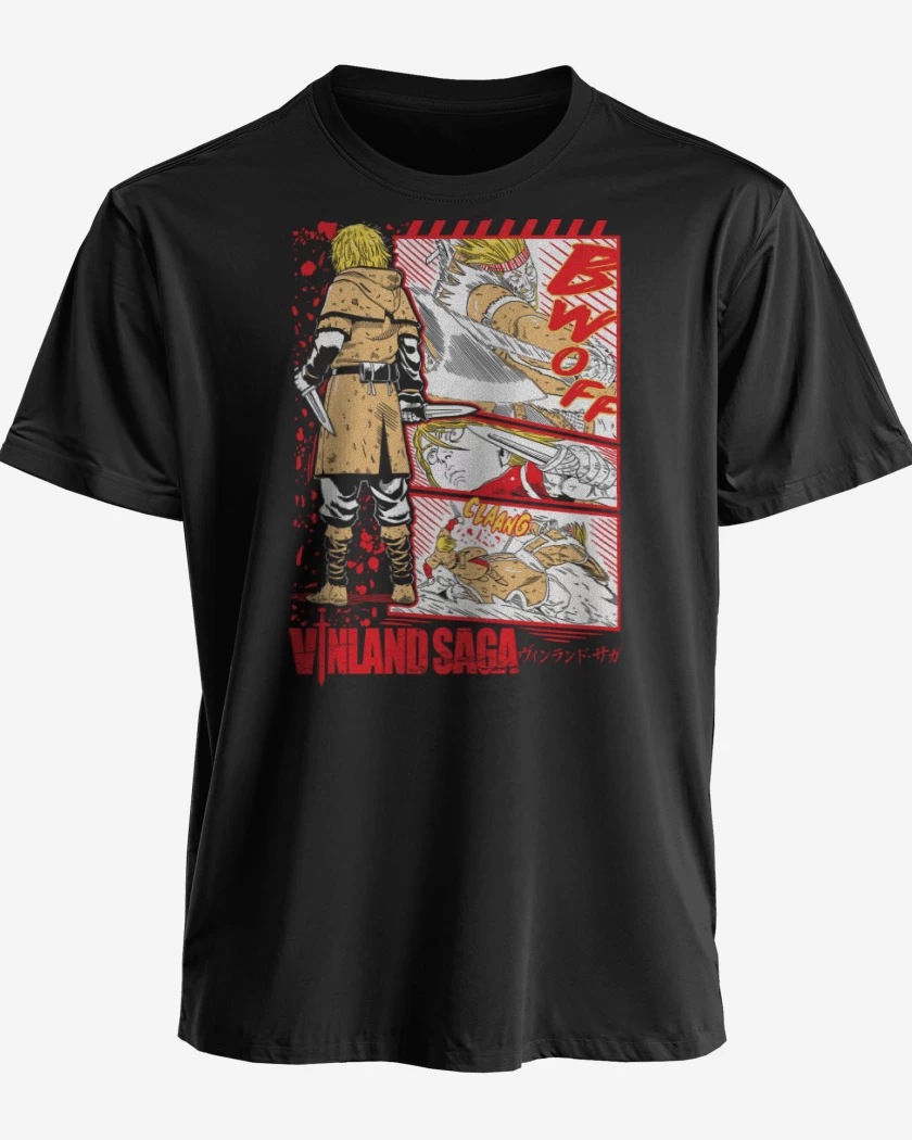 Polera premium Negro de Thorfinn N