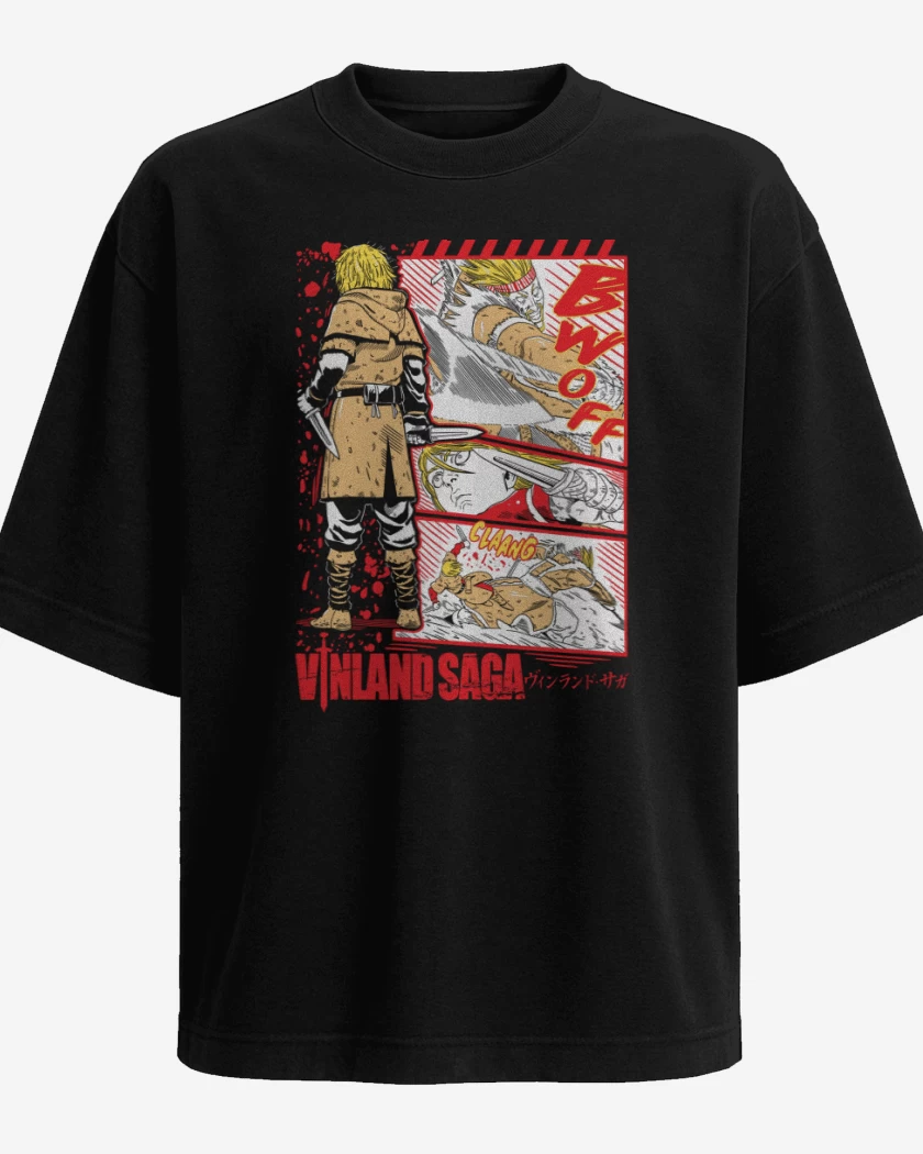 Polera Oversize Negro de Thorfinn N
