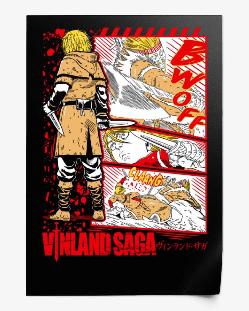 Print Negro de Thorfinn N