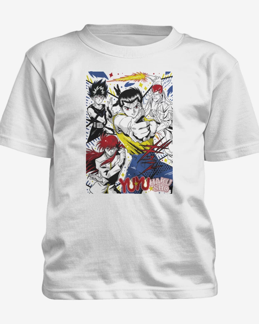Polera de niño Blanco de Yu Yu Urameshi B