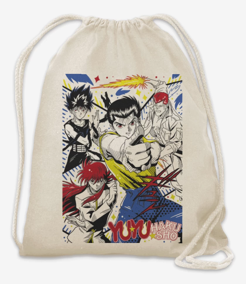 Mochila Blanco de Yu Yu Urameshi B