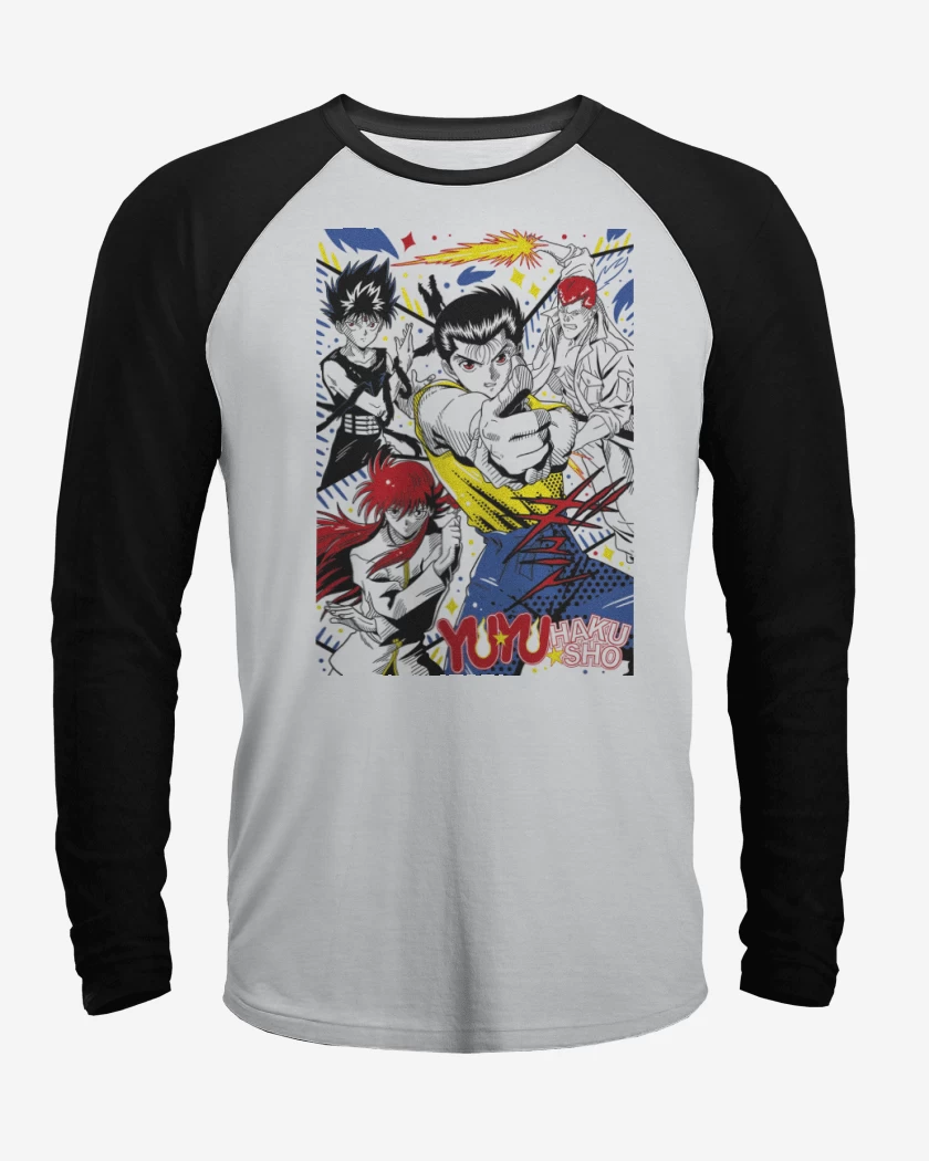 Polera Raglan Yu Yu Urameshi B