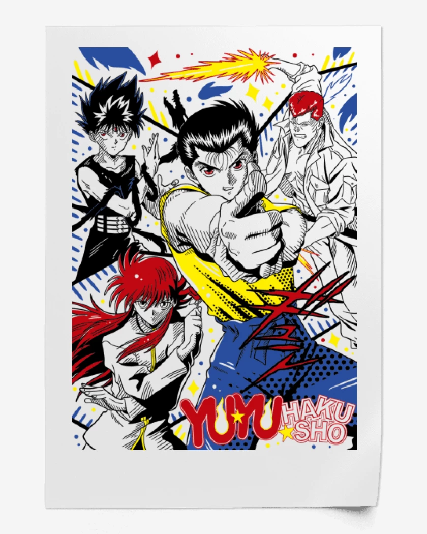 Print Yu Yu Urameshi B