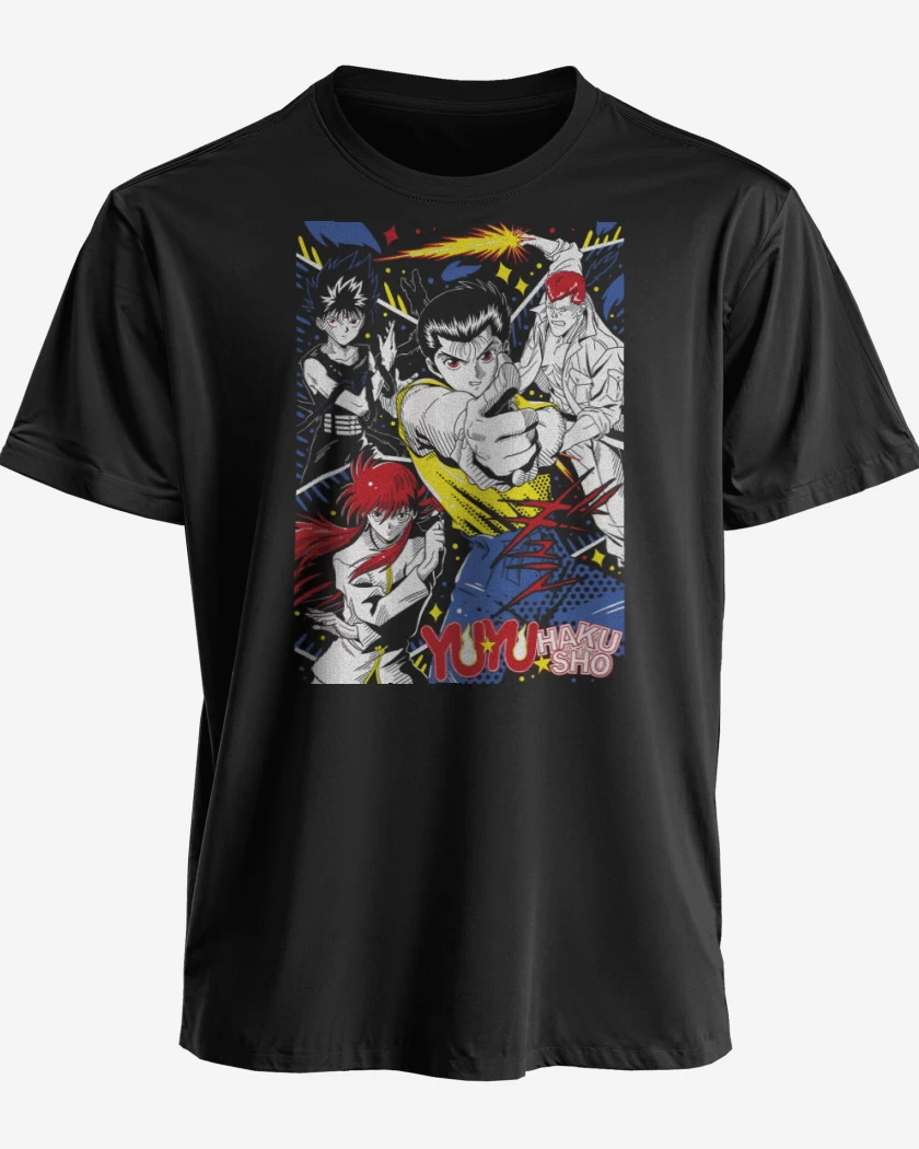 Polera premium Negro de Yu Yu Urameshi N