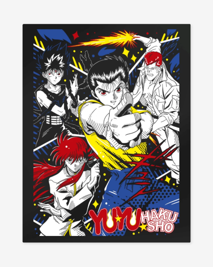 Print metalico Yu Yu Urameshi N