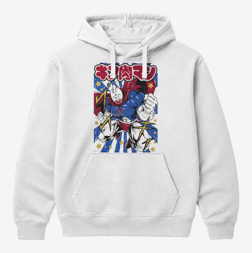 Polerón Canguro Blanco de Super Kinnikuman B