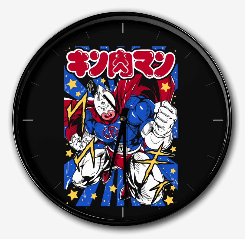 Reloj Negro de Super Kinnikuman N