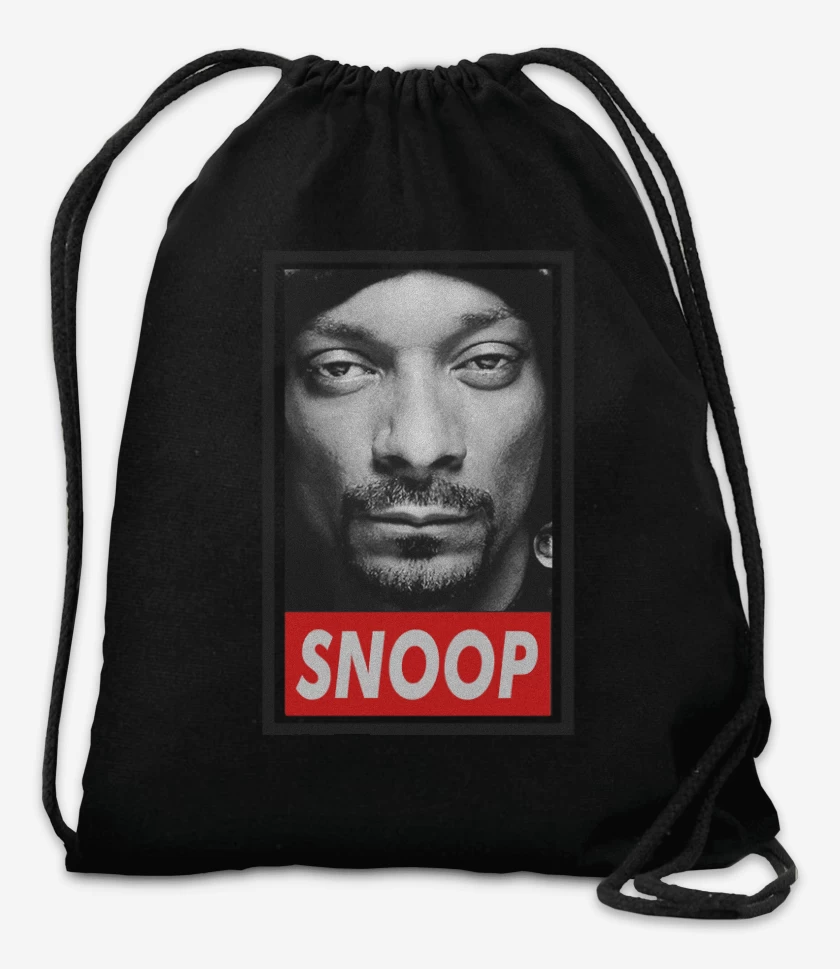 Mochila Negro de Snoop