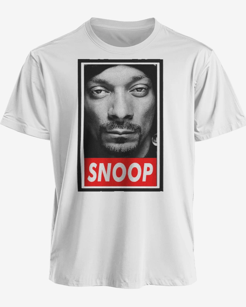 Polera premium Blanco de Snoop